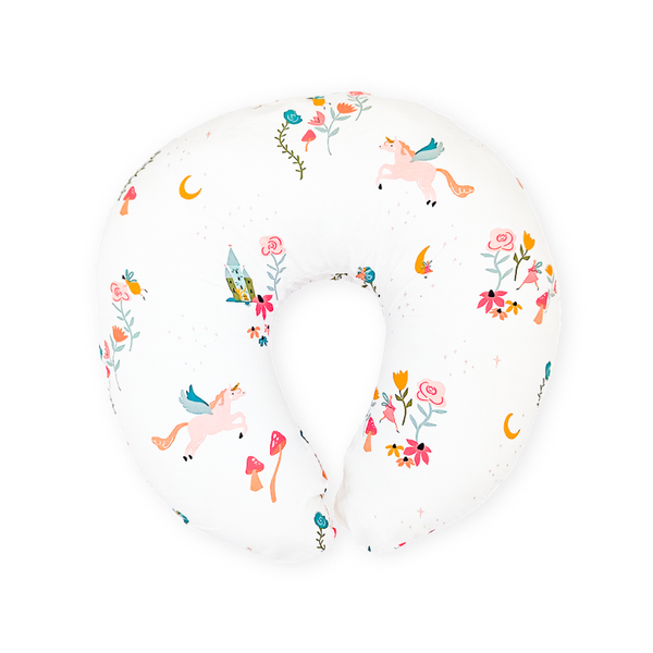 Nursing & Feeding Pillow – Unicorn Print Comfortable Support Cushion for Moms & Babies