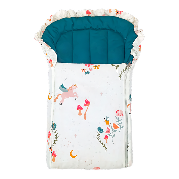 Unicorn Print Baby Carrynest - 100% Pure Soft Cotton