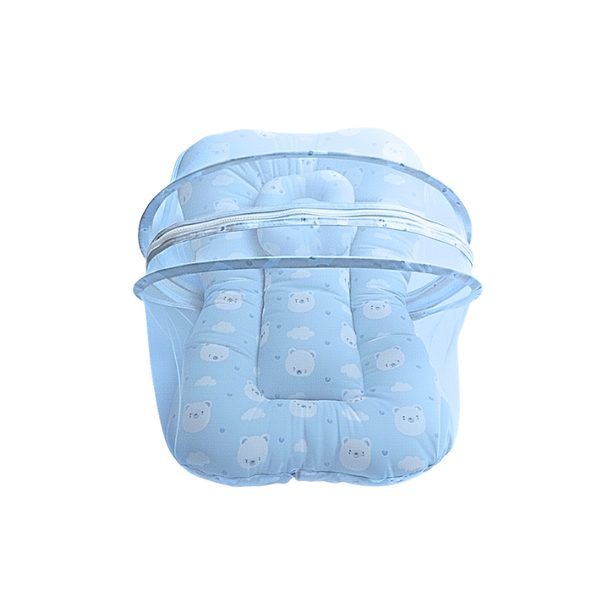 Newborn Baby Net Gadda Set