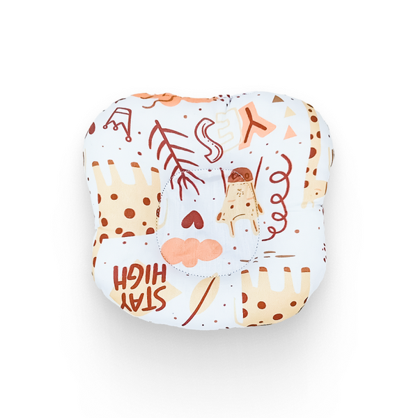 Baby Head Shaping Pillow - Animal Print