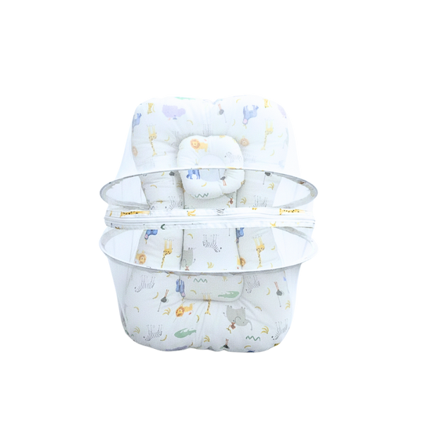 Newborn Baby Net Gadda Set