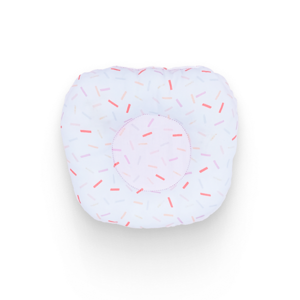 Baby Head Shaping Pillow - Red Dot Print